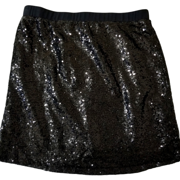 Joe Fresh Dresses & Skirts - Joe Fresh black sequin pull on skirt